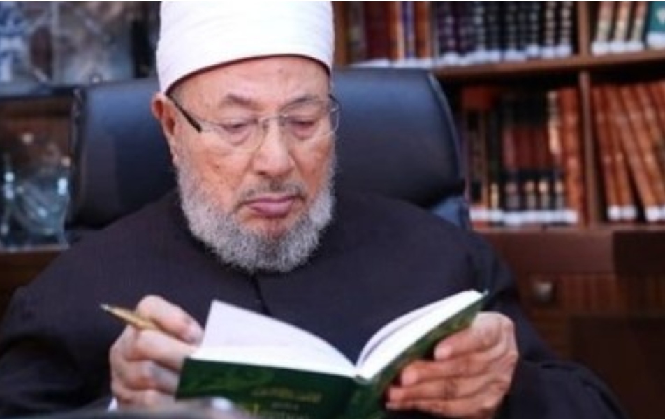 الشيخ يوسف القرضاوي رئيس الاتحاد العالمي لعلماء المسلمين يغادر إلى دار البقاء