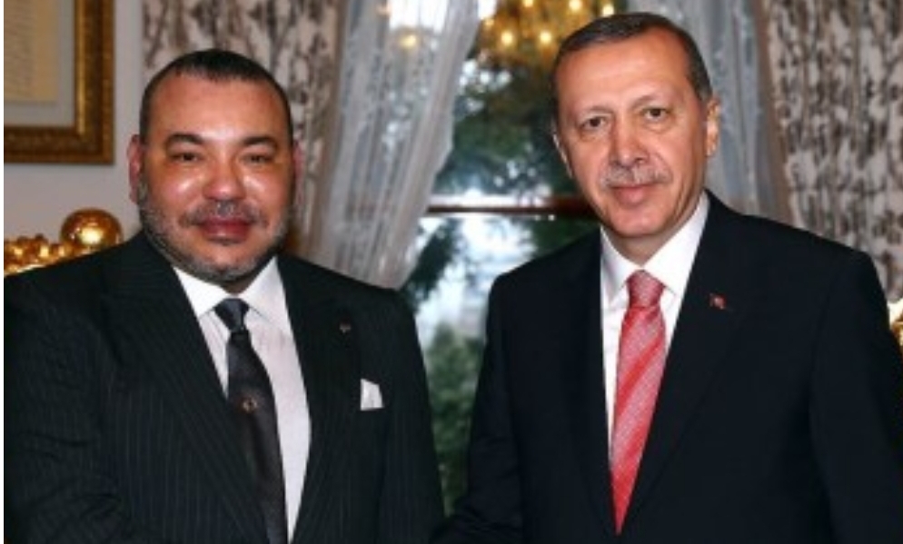 اردوغان يدعو الملك لزيارة تركيا