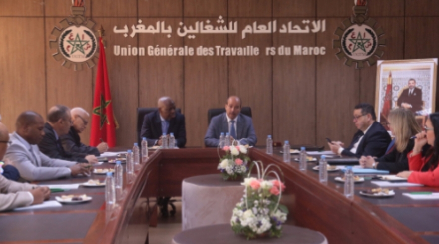 مكتسبات الحوار الاجتماعي في صلب مباحثات بين الاتحاد العام للشغالين بالمغرب ومنظمة العمل الدولية